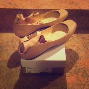 Jessica Simpson Natural Ballerina Shoes